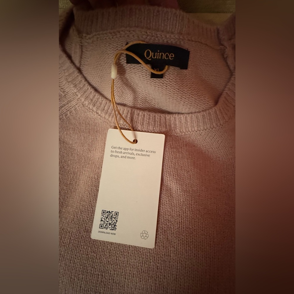 NWT Quince 100% Yak Wool Crewneck Sweater - Picture 8 of 10